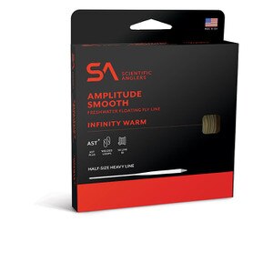 Scientific Anglers Amplitude Smooth Infinity Warm Taper Fly Line in Mist Green and Bronze and Tanic